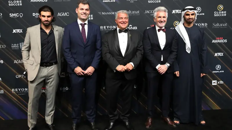 لابورتا: نعيش أفضل فترات برشلونة.. والدوري السعودي يتطور