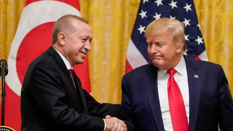 ترامب يبحث مع إردوغان ملفات إقليمية من بينها سوريا وغزة