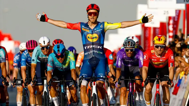 طواف الإمارات - الإيطالي ميلان يواصل الهيمنة في المرحلة الـ5