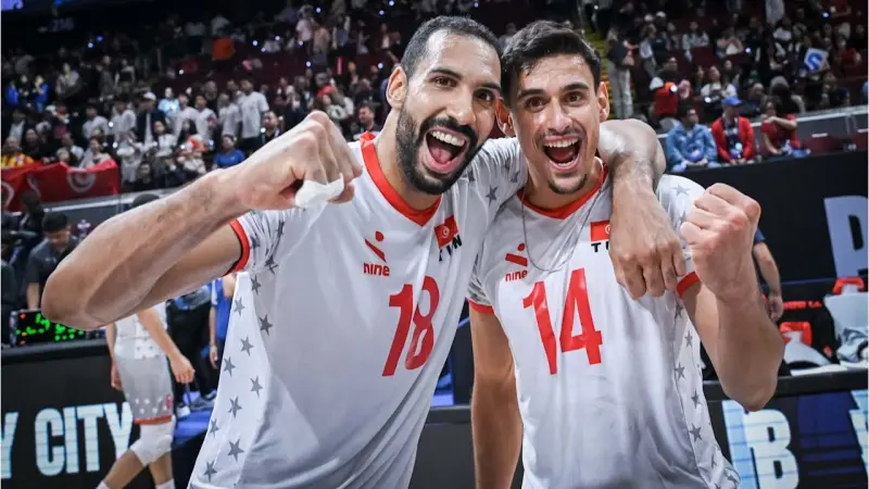 موعد مباراة منتخب تونس ضد إيران في بطولة العالم للكرة الطائرة للرجال 2025 والقنوات الناقلة