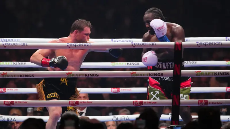 نزال كانيلو ضد كروفورد يكتب التاريخ بأرقام مذهلة على "نتفلكس"