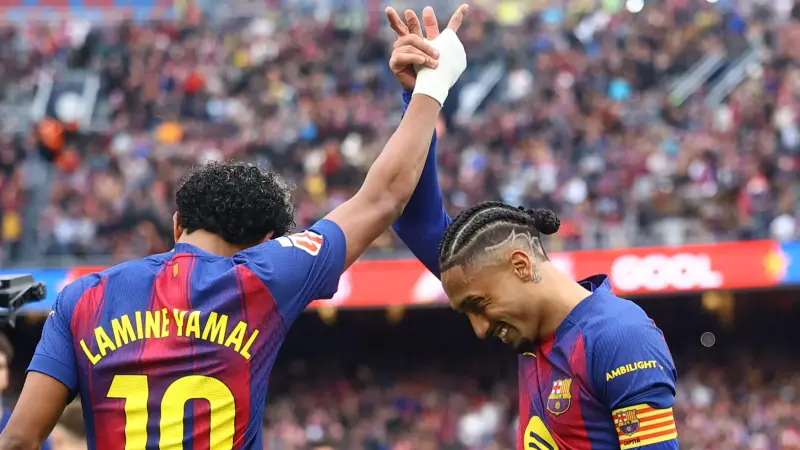 نتيجة وملخص مباراة برشلونة ضد فياريال في الدوري الإسباني.. شاهد ثلاثية لامين يامال