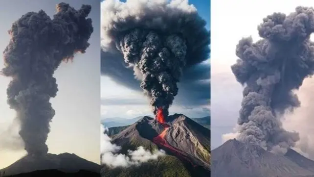 فيديو ثوران بركان ساكوراجيما يثير الرعب.. ورماده يصل لارتفاع 4.4 كيلومترا