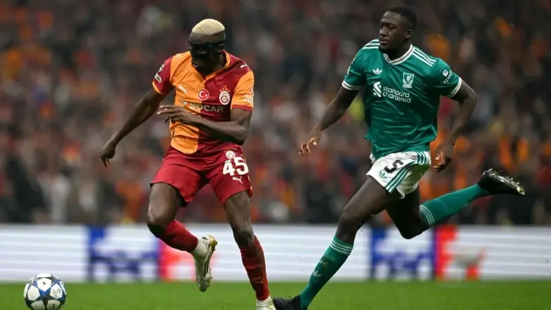 دوري أبطال أوروبا - غلطة سراي يُسقط ليفربول.. وأوسيمين يحقق رقما قياسيا