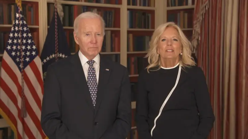 فيديو - بمناسبة زفافه.. جو بايدن يهنئ ولي العهد الأردني