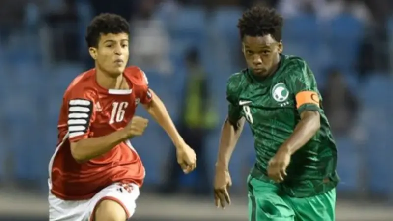 معلق مباراة السعودية واليمن اليوم في بطولة اتحاد غرب آسيا للناشئين تحت 15 سنة.. ثنائي عربي