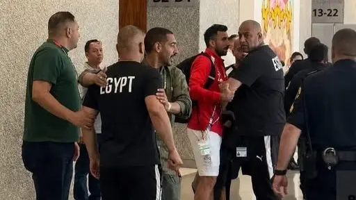 كأس العالم 2026 - تفاصيل مشادة إبراهيم حسن مع فرد أمن أميركي