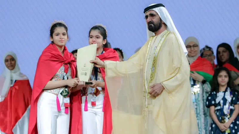 فيديو - التوأم التونسي بيسان وبيلسان يفوز بمسابقة تحدي القراءة العربي