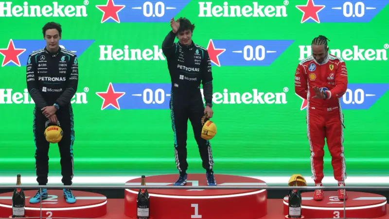 نتيجة سباق جائزة الصين الكبرى لـ"فورمولا 1".. كيمي أنتونيلي يكتب التاريخ