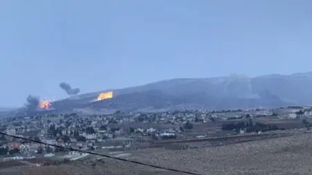 related_news_inside_blogsفيديو - غارات إسرائيلية عنيفة على مواقع لـ"حزب الله" في عمق لبنان