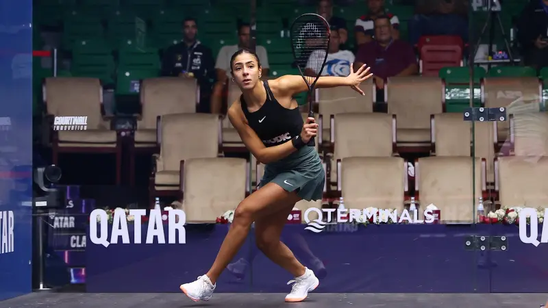 سحبت البساط من نور الشربيني.. من هي هانيا الحمامي مستقبل الإسكواش؟