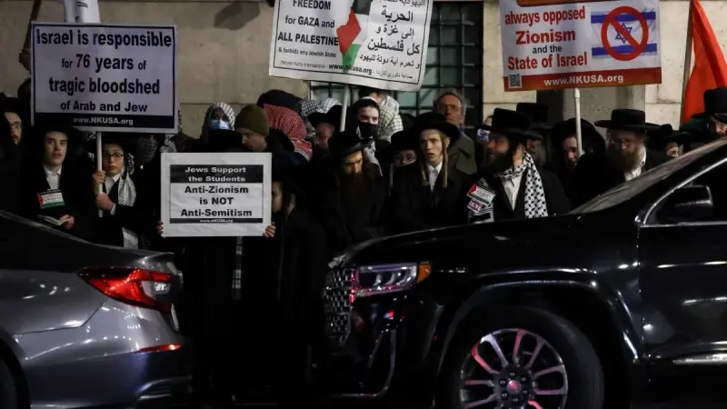 فيديو - الاحتجاجات ضد إسرائيل تعود إلى جامعة كولومبيا الأميركية