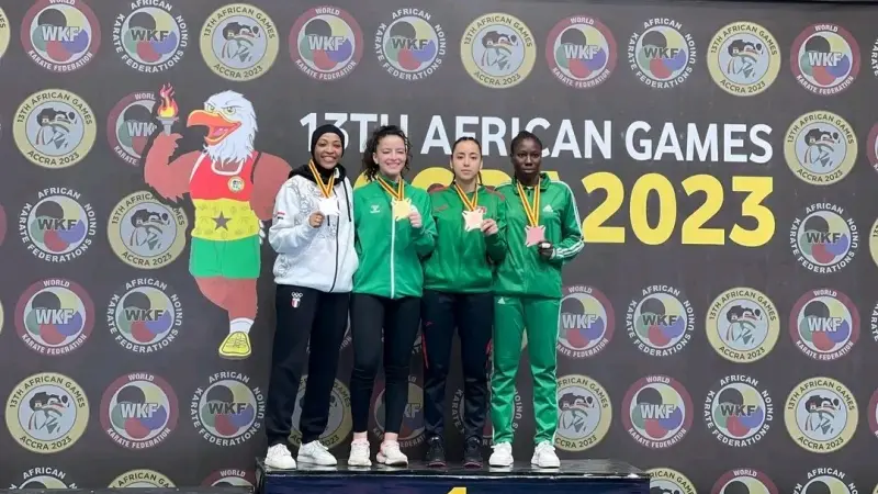 جدول ميداليات الجزائر في دورة الألعاب الإفريقية 2023.. نهاية المشاركة في المركز الرابع