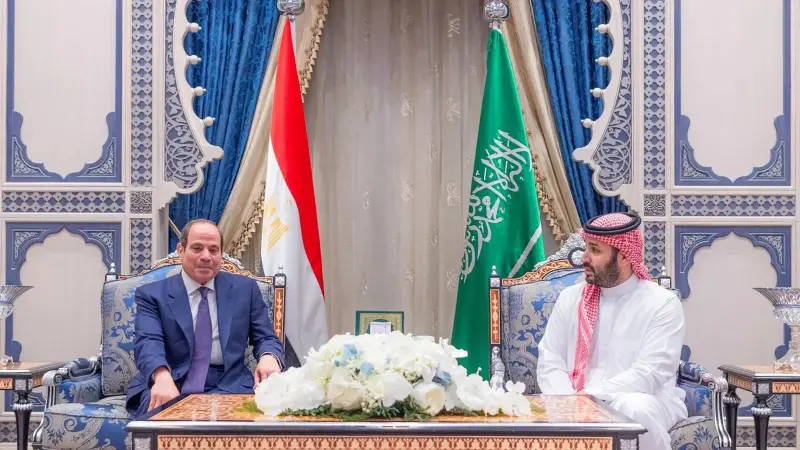 صور - ولي عهد السعودية والسيسي يبحثان في جدة الأوضاع الإقليمية