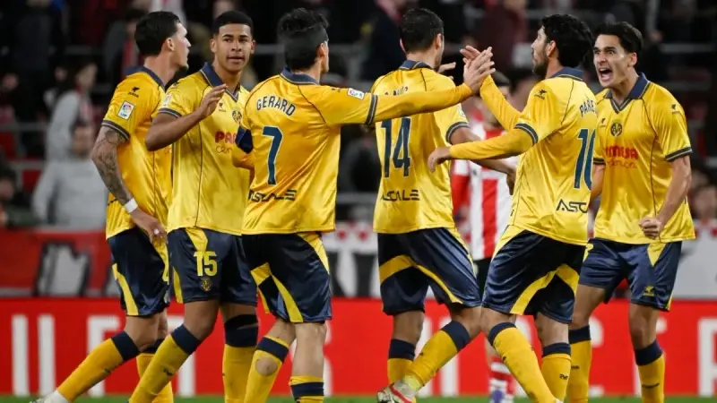 الدوري الإسباني - فياريال يقهر بلباو بصعوبة وينفرد بالمركز الثالث