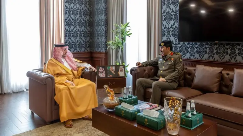 انتهاء فترة تكليف اللواء عبدالرحمن المغيري.. لقاء مع أمير الجوف