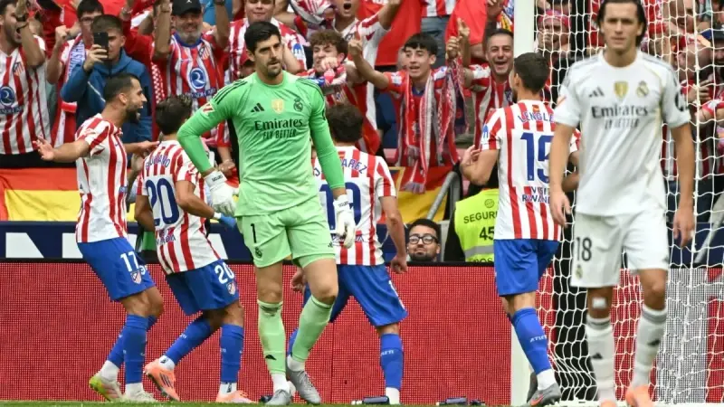 كورتوا ينتقد الليغا بسبب برشلونة.. ما القصة؟