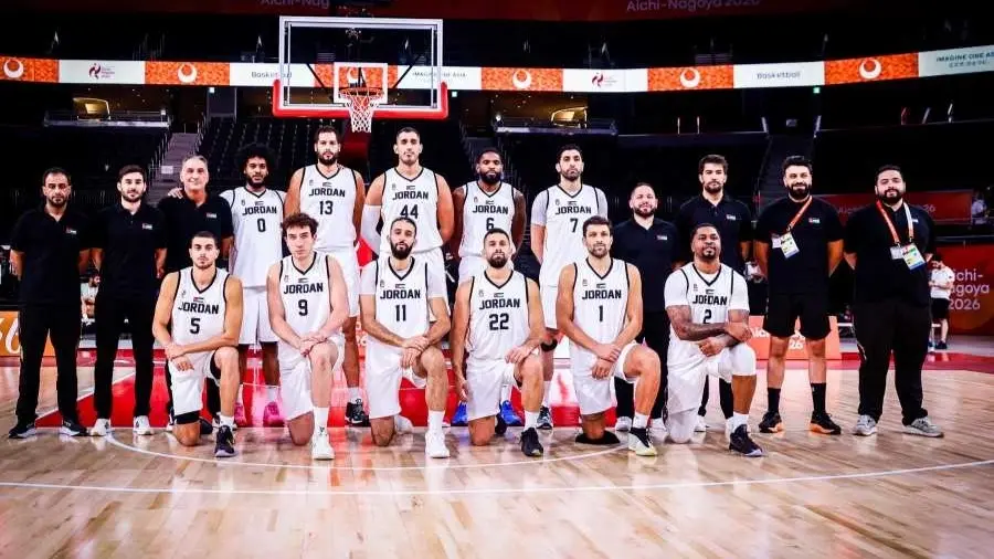 منتخب الأردن لكرة السلة في دورة الألعاب الآسيوية (الموقع الرسمي للاتحاد) منتخب الأردن لكرة السلة في دورة الألعاب الآسيوية (الموقع الرسمي للاتحاد)