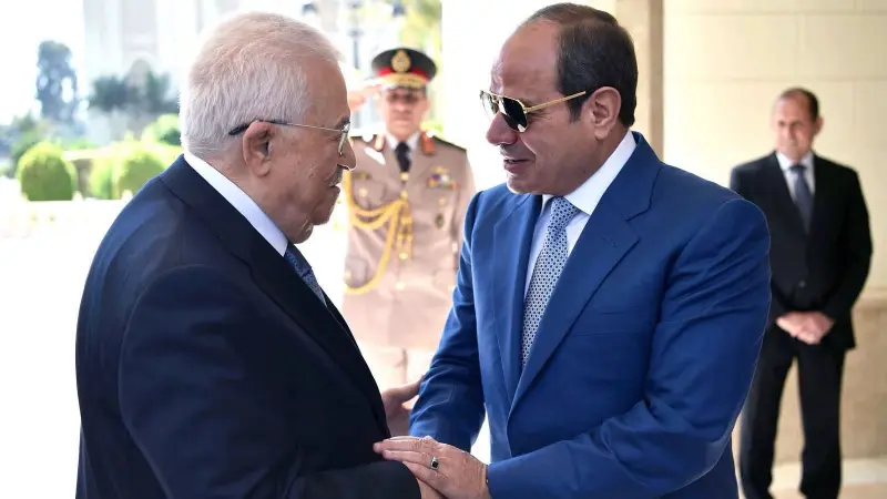 السيسي وعباس يناقشان تطورات المشهد الفلسطيني