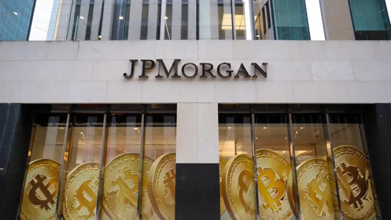 "جي بي مورغان" تدرس الإقراض بضمان أصول العملات المشفرة