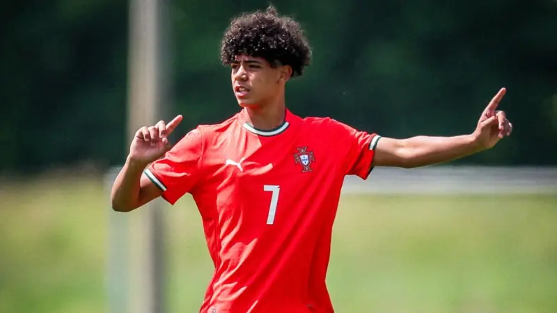 فيديو - رونالدو يوجه رسالة لنجله بعد ظهوره الأول مع منتخب البرتغال