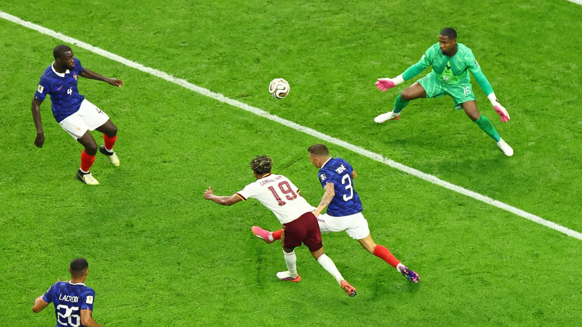 إسبانيا تتطلع للقبها الثاني أمام الأرجنتين في نهائي كأس العالم 2026 (رويترز) إسبانيا تتطلع للقبها الثاني أمام الأرجنتين في نهائي كأس العالم 2026 (رويترز)