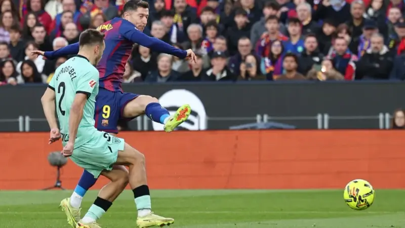 ترتيب هدافي الدوري الإسباني.. ليفاندوفسكي يقترب من مبابي