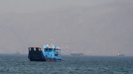 هيئة بحرية: تعرض سفينة شحن لإطلاق نار بالقرب من إيران