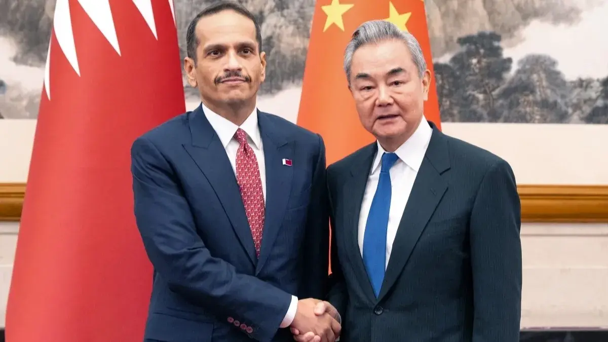 وزير الخارجية الصيني: التوتر بالخليج يهدد الطاقة والشحن وسلاسل التوريد (أ ف ب) وزير الخارجية الصيني: التوتر بالخليج يهدد الطاقة والشحن وسلاسل التوريد (أ ف ب)