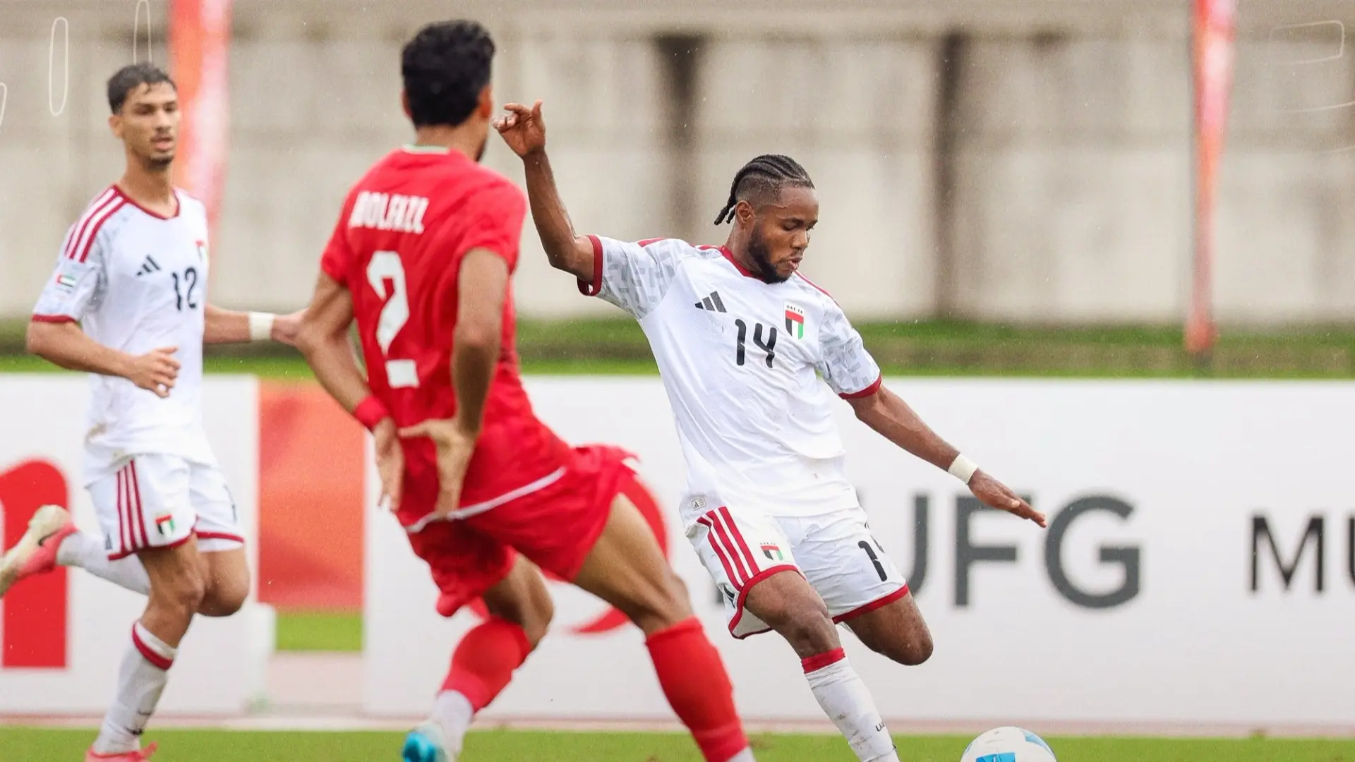 منتخب الإمارات يخسر أمام منتخب إيران في دورة الألعاب الآسيوية (إكس) منتخب الإمارات يخسر أمام منتخب إيران في دورة الألعاب الآسيوية (إكس)