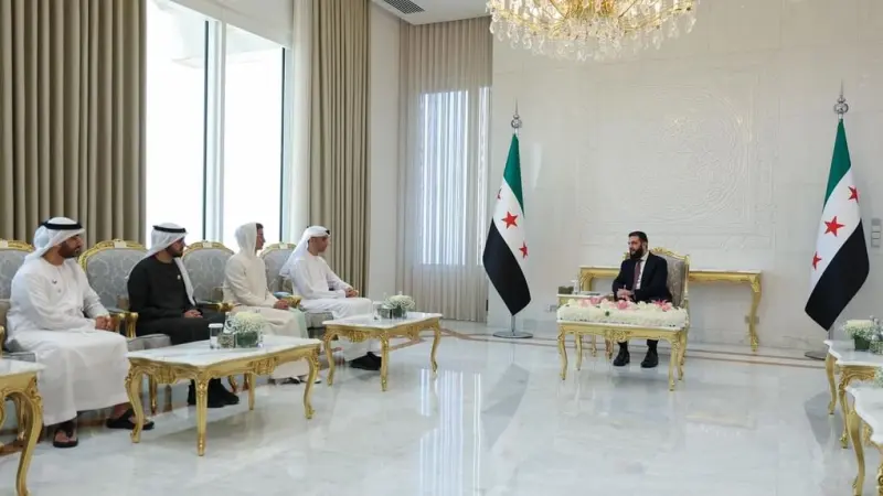 وفد إماراتي رفيع يبحث مع دمشق فرص التعاون الاقتصادي والتجاري