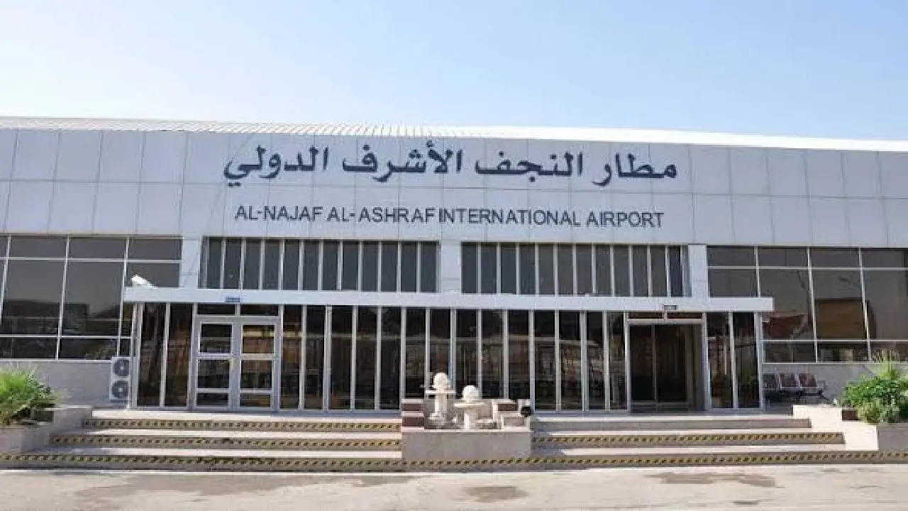 العراق: السماح بتسيير 40 رحلة إيرانية يوميا من مطار النجف وإليه (فيسبوك) العراق: السماح بتسيير 40 رحلة إيرانية يوميا من مطار النجف وإليه (فيسبوك)