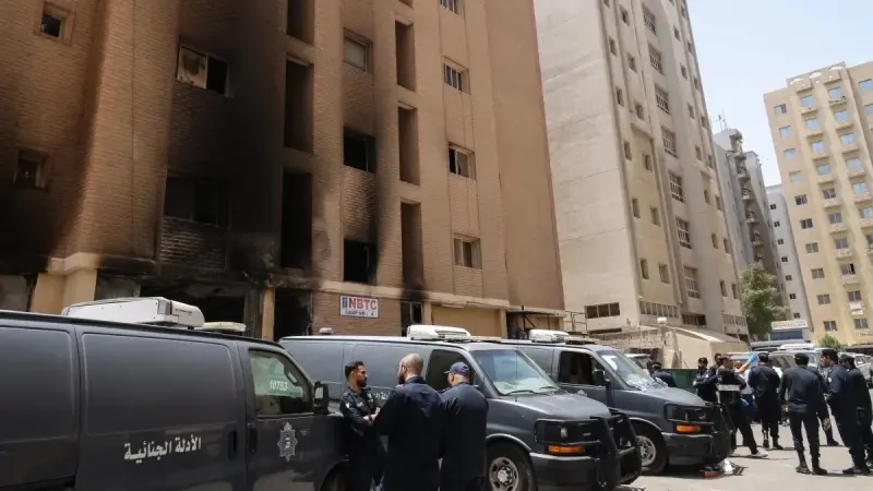 الهند تعلّق على أسباب حريق المنقف بالكويت