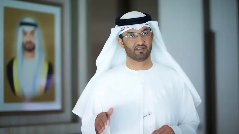 سلطان الجابر: حرية الملاحة في مضيق هرمز يجب أن تعود بلا شروط