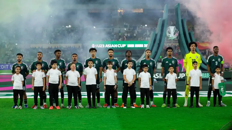 جدول مباريات منتخب السعودية في كأس آسيا تحت 23 سنة 2026 والقنوات الناقلة