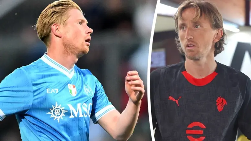 الدوري الإيطالي - صراع مبكر بين مودريتش ودي بروين في قمة ميلان ونابولي