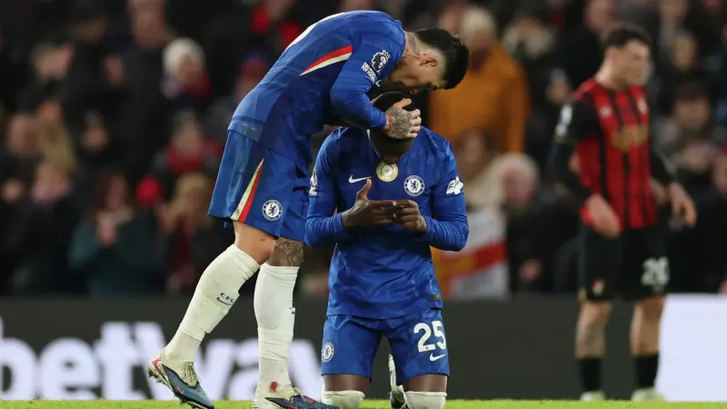 الدوري الإنجليزي - تشيلسي تعثر في فخ التعادل أمام بورنموث في ختام 2025