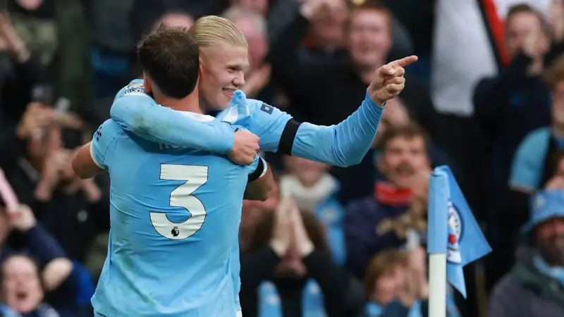 الدوري الإنجليزي - هالاند يقود مانشستر سيتي لاكتساح مانشستر يونايتد