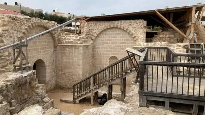 صور - إدراج دير القديس هيلاريون في غزة على قائمة التراث العالمي المعرض للخطر