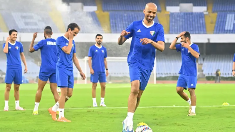 تشكيلة منتخب الكويت اليوم أمام الهند.. الأزرق جاهز لموقعة الحسم