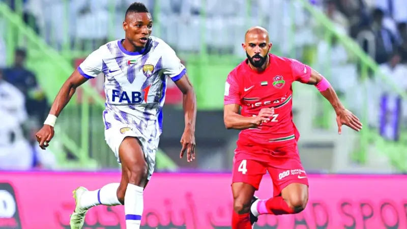 قمة نارية بين العين وشباب الأهلي وصراع الوصافة يشتعل بين الوحدة والجزيرة