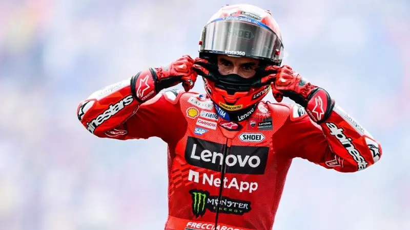 جائزة هولندا الكبرى - الإسباني مارك ماركيز يحرز المركز الأول في سباق موتو جي بي