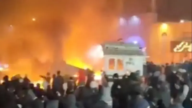 لاريجاني: أيادي أميركا وإسرائيل واضحة في احتجاجات إيران