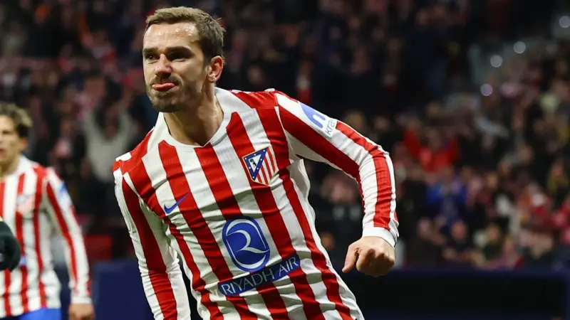 أتلتيكو مدريد يعلن انتهاء رحلة أنطوان غريزمان ورحيله للدوري الأميركي