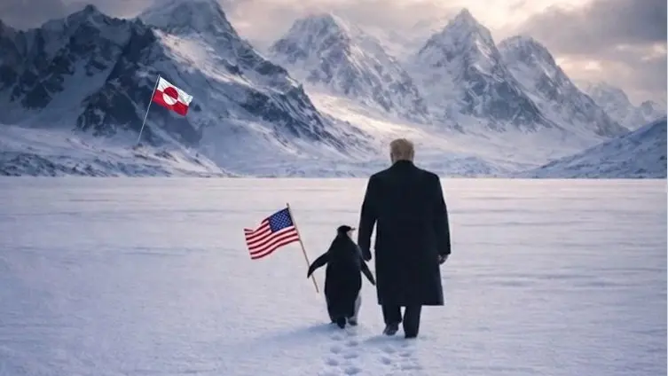 ما هي قصة البطريق الذي جعلت ترامب محل سخرية؟