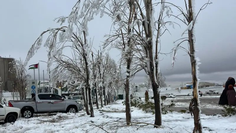 منخفض جوي قوي يقترب من الأردن.. ما احتمالية تساقط الثلوج؟