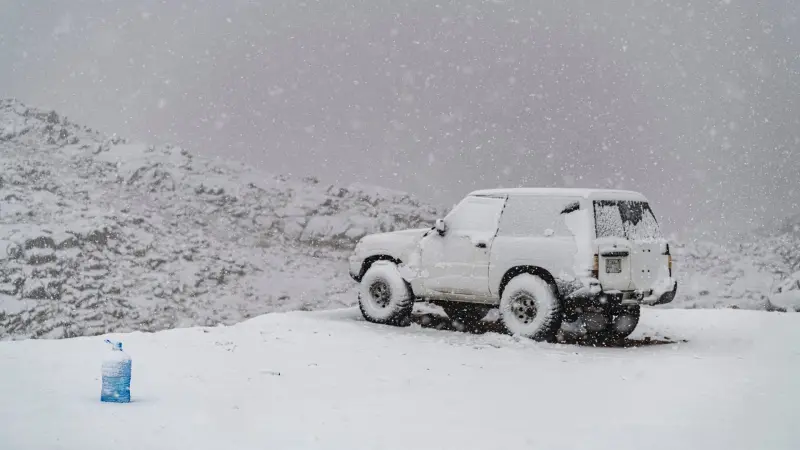 فيديو تساقط الثلوج على جبل اللوز في تبوك.. طقس مضطرب يضرب المملكة