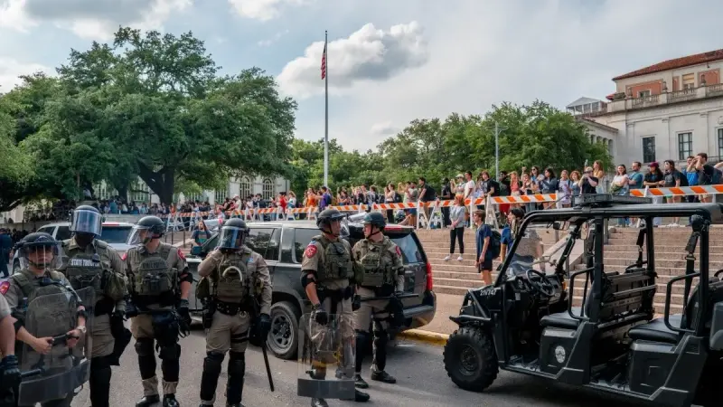 فيديو - اعتقالات وفوضى.. الحراك الطلابي المتزايد في أميركا يُقلق إسرائيل