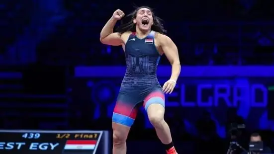 بعد احتلالها صدارة التصنيف العالمي.. من هي المصارعة المصرية سمر حمزة؟