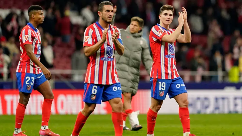 تشكيلة أتلتيكو مدريد اليوم أمام برشلونة.. كتيبة سيميوني تستعد لمعركة جديدة